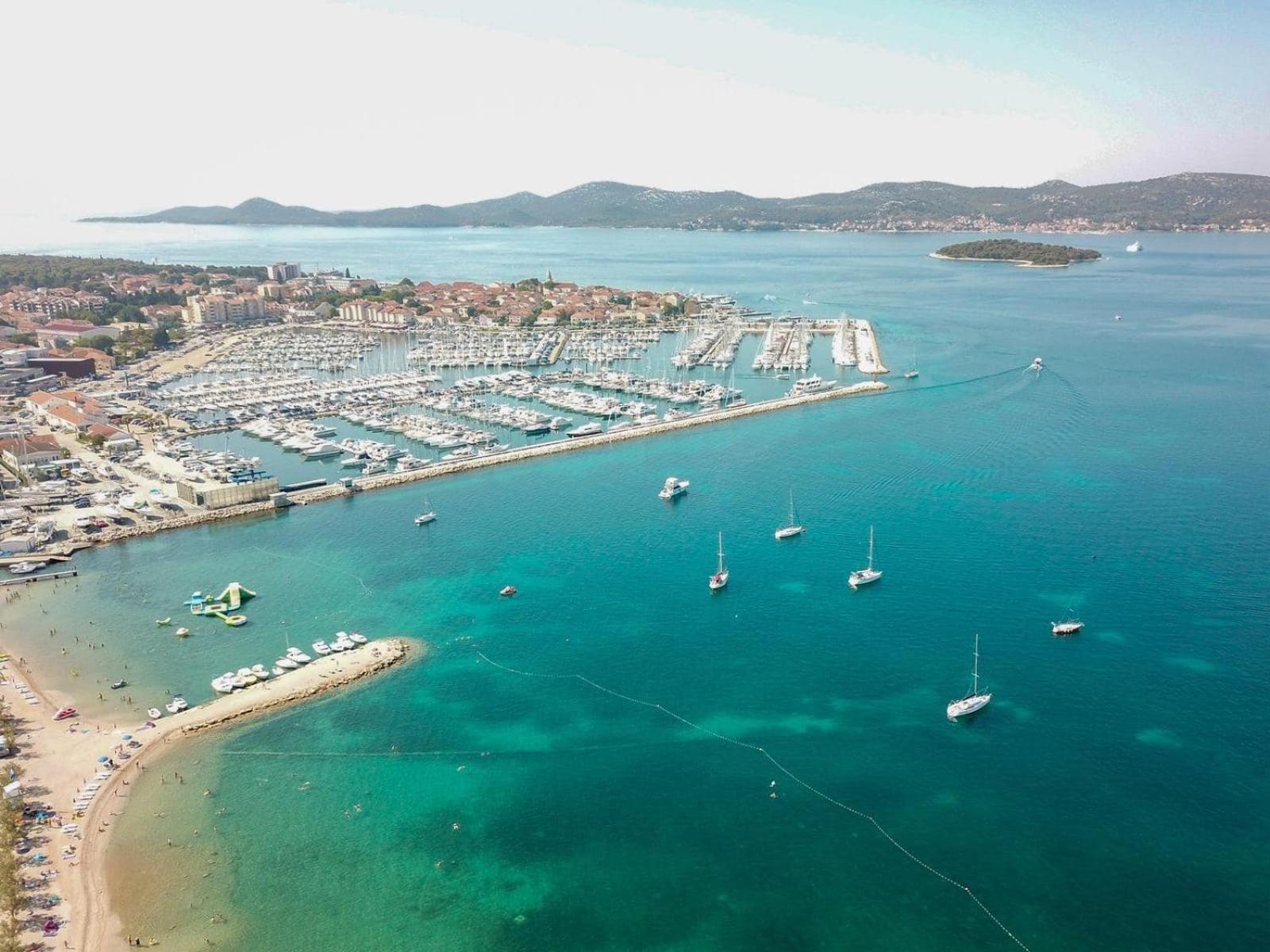 Beach Apartment Roza Biograd Oneroom - Premium Location Biograd Na Moru Buitenkant foto